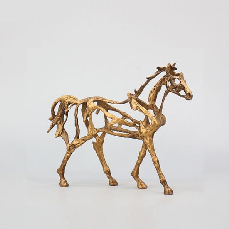 Simple Modern Horse Statue Decor Figurine