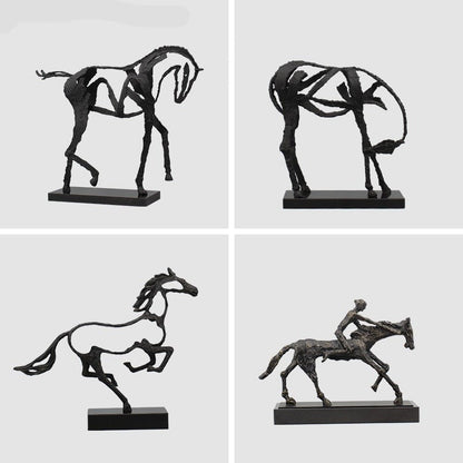 Simple Modern Horse Statue Decor Figurine