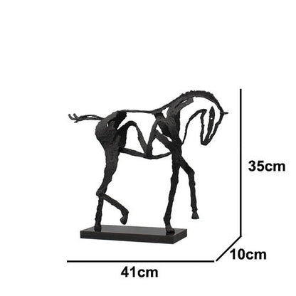 Simple Modern Horse Statue Decor Figurine
