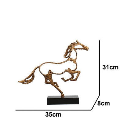 Simple Modern Horse Statue Decor Figurine - Yeezlab