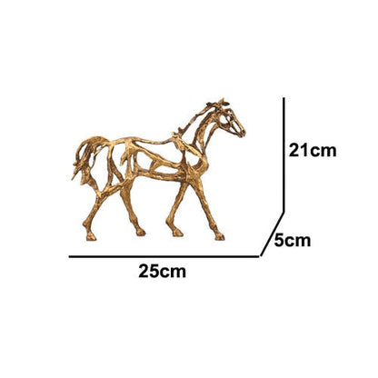 Simple Modern Horse Statue Decor Figurine