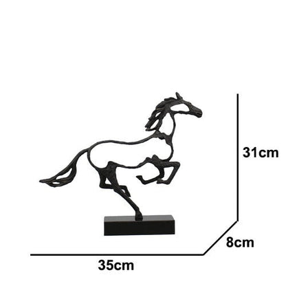 Simple Modern Horse Statue Decor Figurine