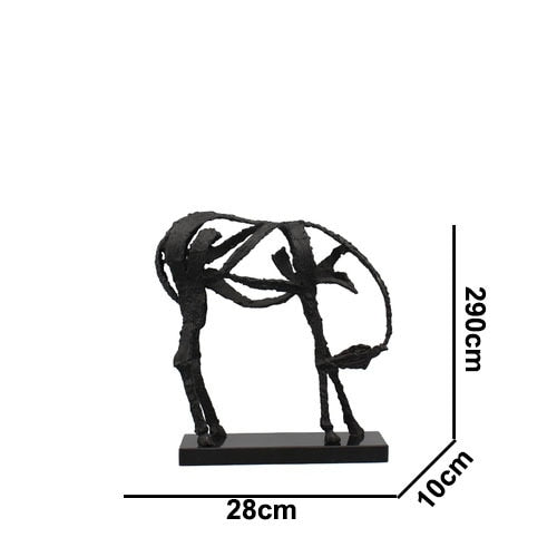 Simple Modern Horse Statue Decor Figurine
