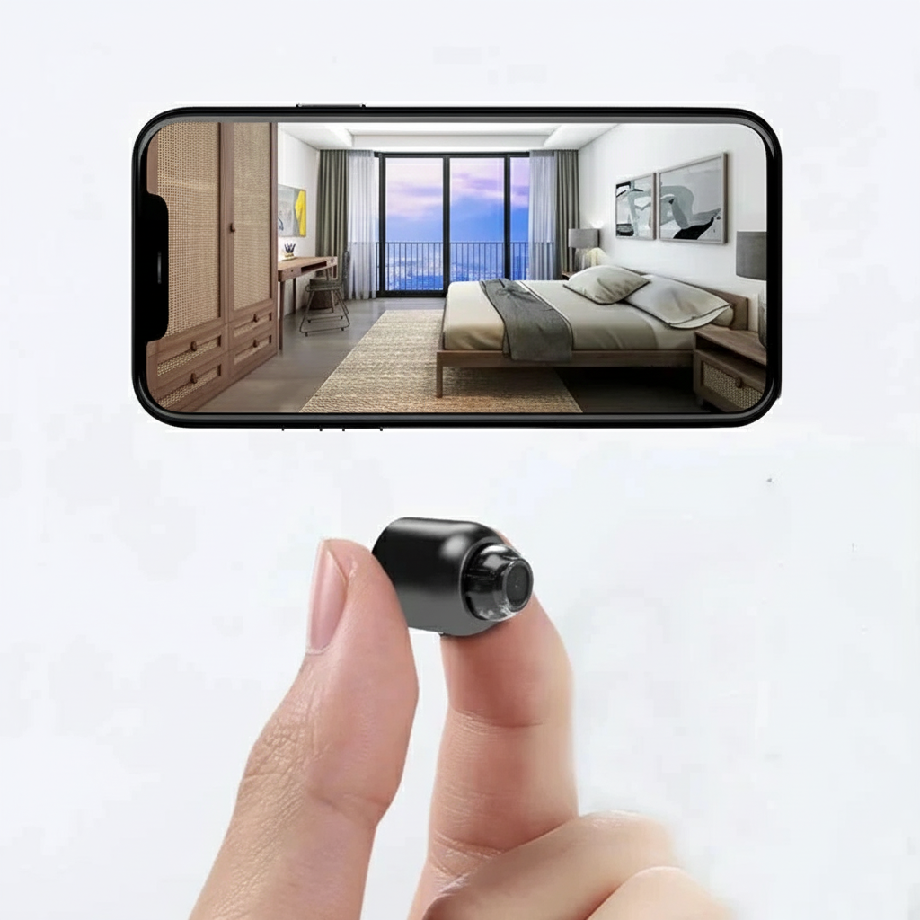 Mini WiFi Camera with Night Vision and Motion Detection