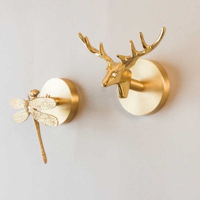 Luxury Metal Wall Hooks - Unique Animal Shaped Decor