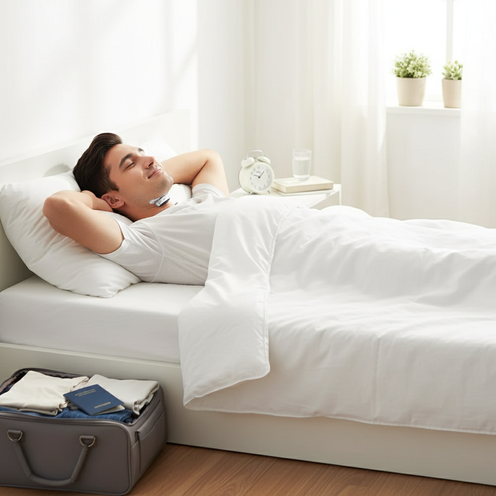 Smart Sleep Support & Snore Relief Neck Device