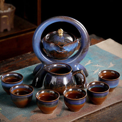 Traditional Chinese Ceramic Teapot Set