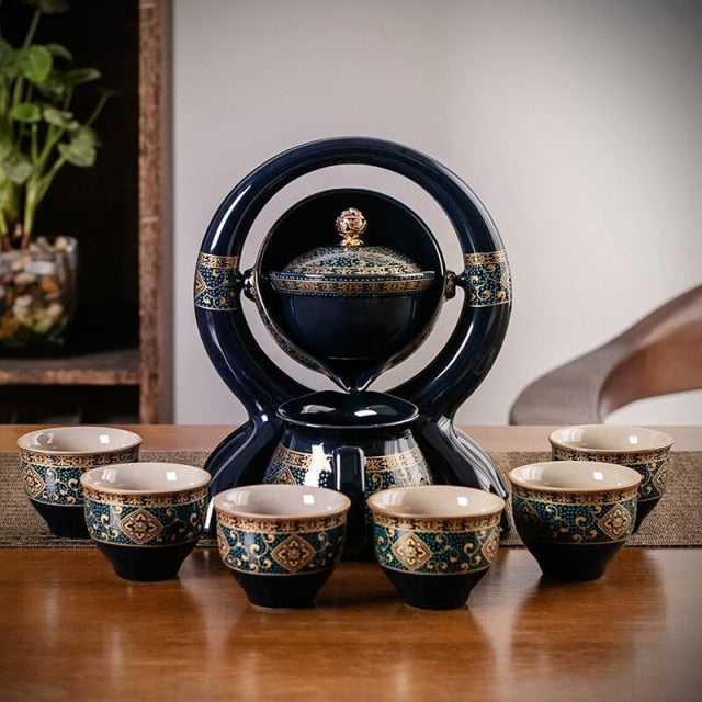 Traditional Chinese Ceramic Teapot Set
