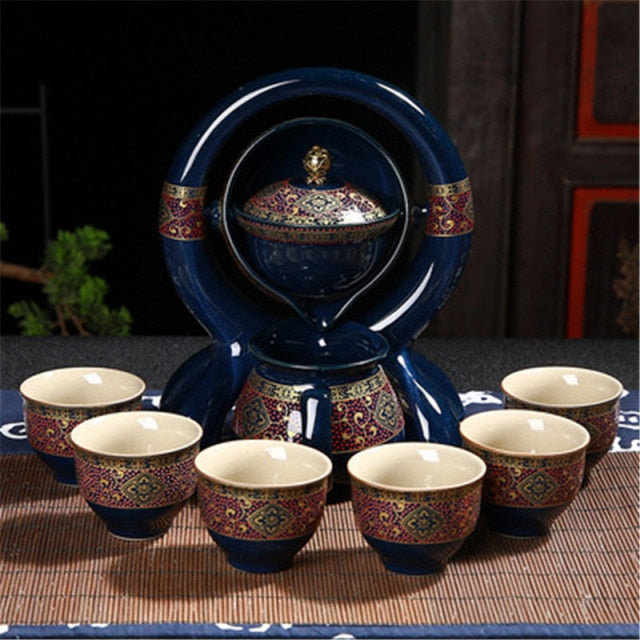 Traditional Chinese Ceramic Teapot Set