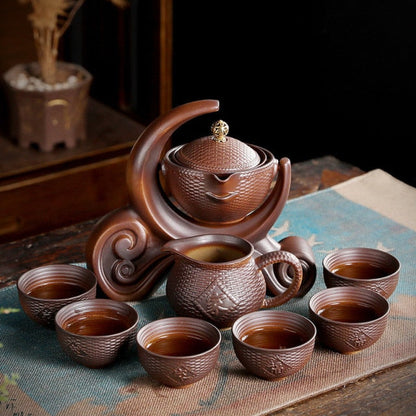 Traditional Chinese Ceramic Teapot Set