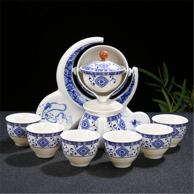 Traditional Chinese Ceramic Teapot Set