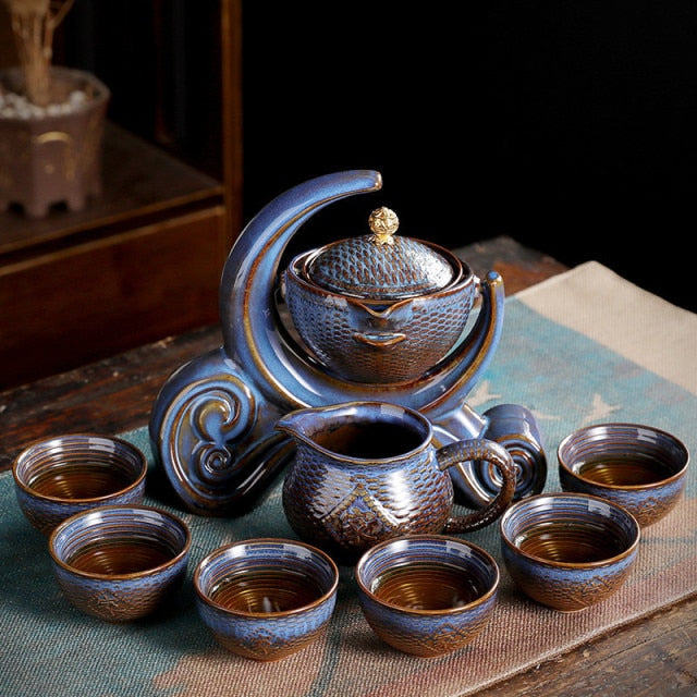 Traditional Chinese Ceramic Teapot Set