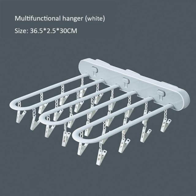 Space-Saving Foldable Sock Drying Rack Organizer - Yeezlab
