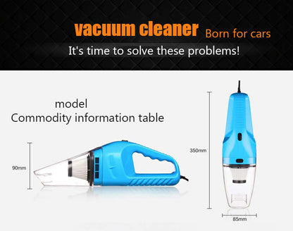 Compact 12V Auto Vacuum Cleaner
