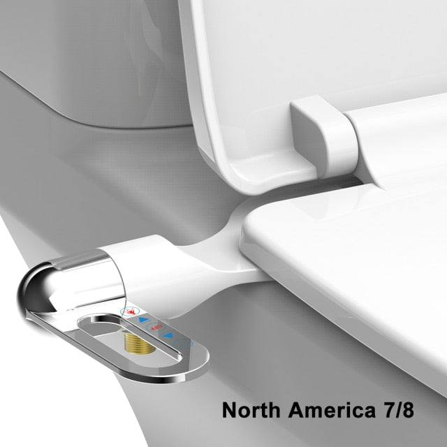 Compact Adjustable Manual Toilet Bidet - Yeezlab