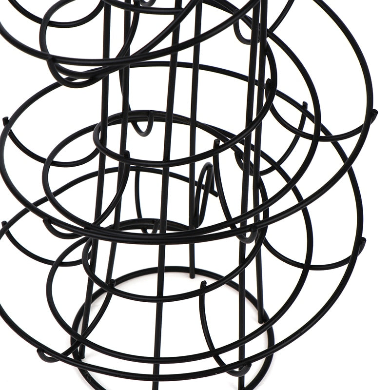 Unique Spiral Egg Holder Storage Rack