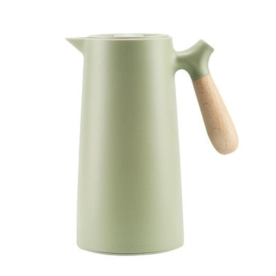 Sleek Black Insulated Tea Infuser Bottle