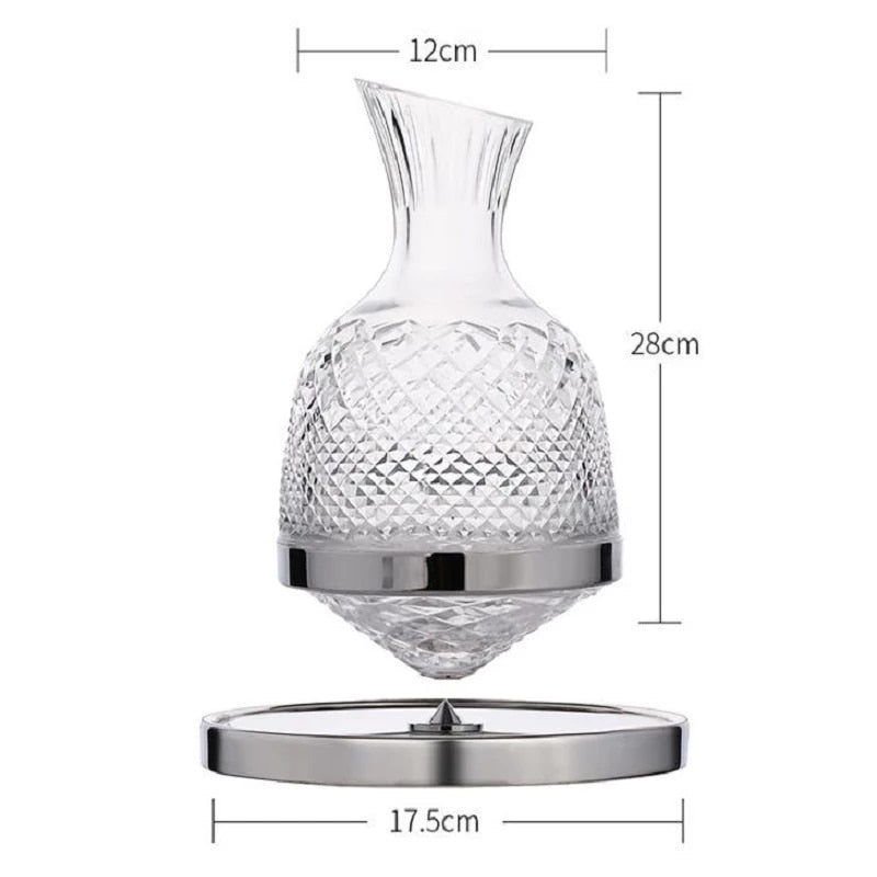 Luxury Clear Swirling Wine Decanter