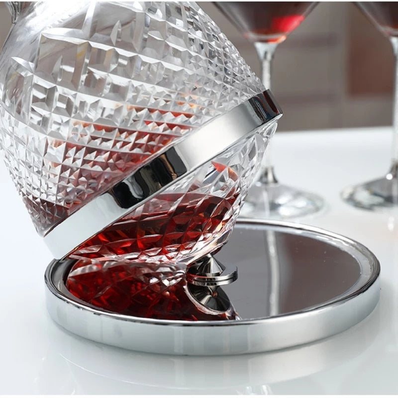 Luxury Clear Swirling Wine Decanter