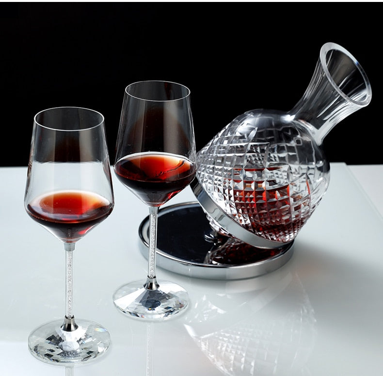 Luxury Clear Swirling Wine Decanter
