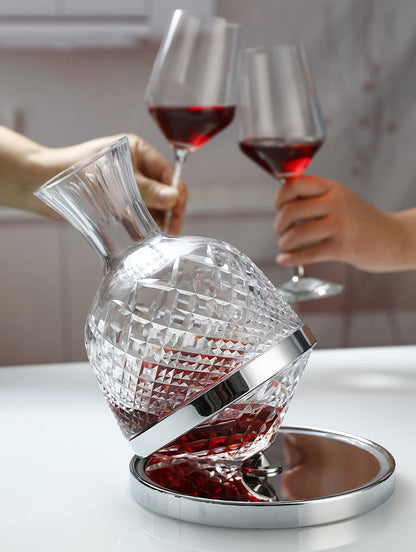 Luxury Clear Swirling Wine Decanter