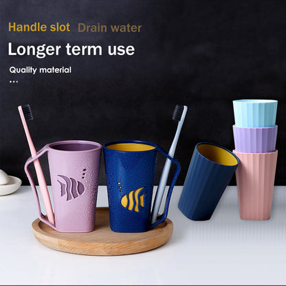 Simple Modern Bathroom Toothbrush Cup
