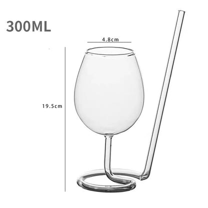 Unique Geometric Wine Glass Set