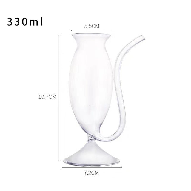 Unique Geometric Wine Glass Set