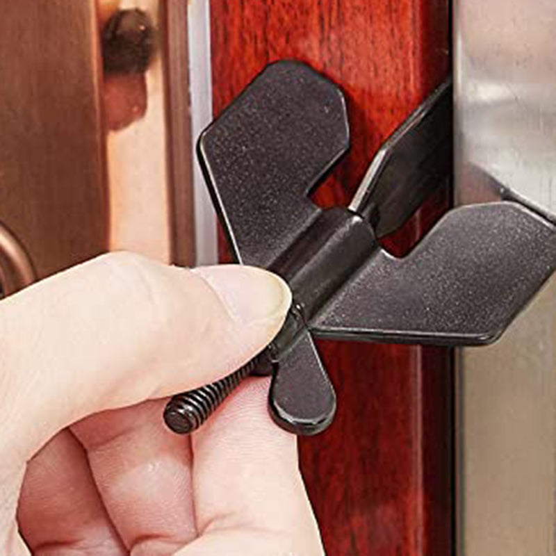 Compact Travel Door Stop Lock for Safety