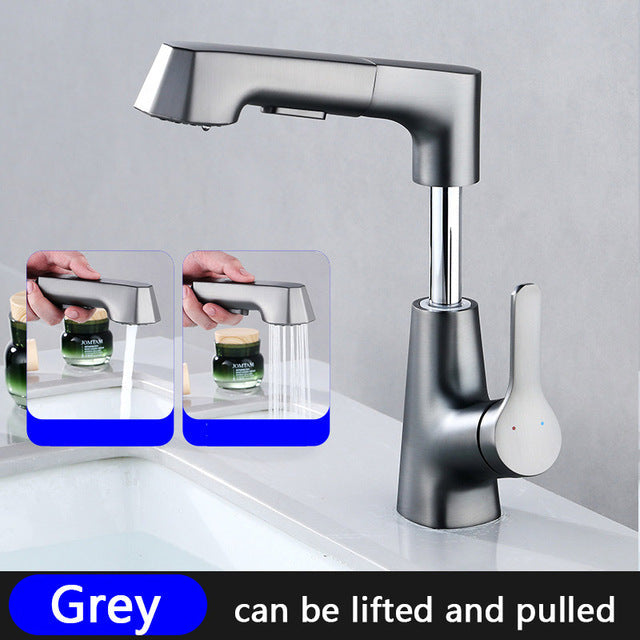 Stylish Bathroom Adjustable Sink Waterfall Faucet - Yeezlab