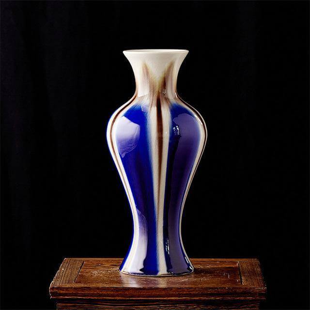 Traditional Chinese Crackled Porcelain Vase