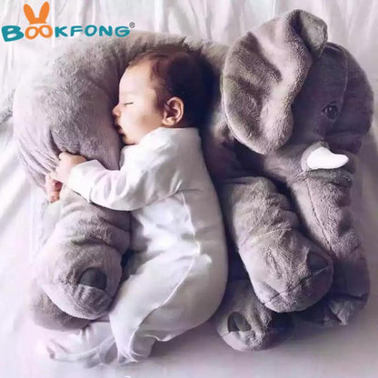 Cuddly Baby Elephant Soft Toy Pillow