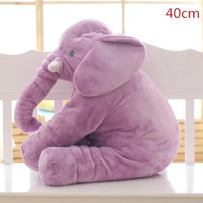 Cuddly Soft Elephant Toy Pillow