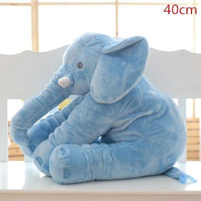 Cuddly Soft Elephant Toy Pillow