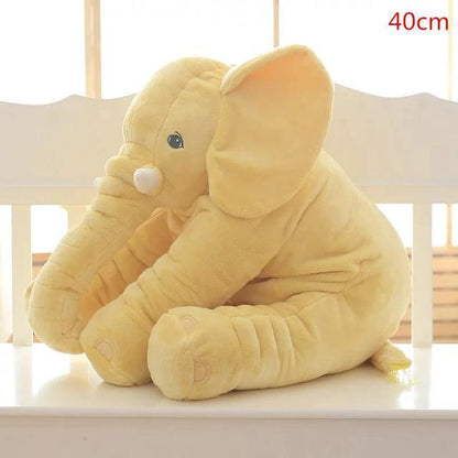 Cuddly Soft Elephant Toy Pillow