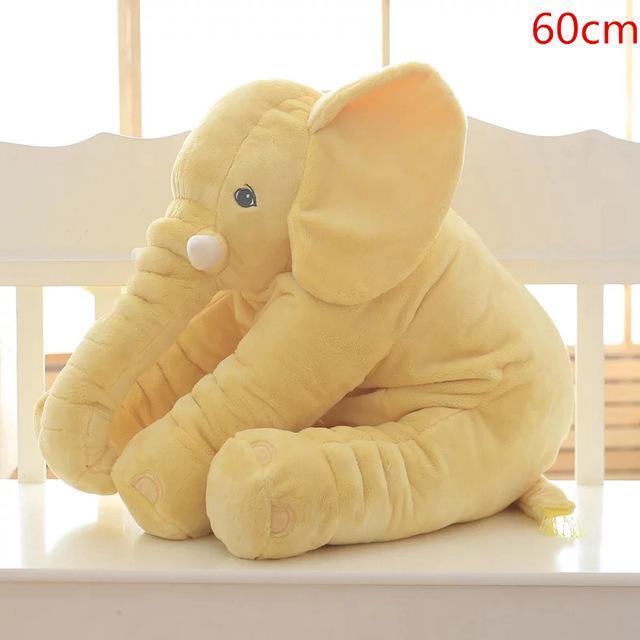 Cuddly Soft Elephant Toy Pillow