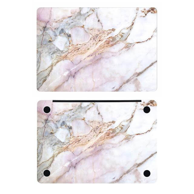 Premium Marble Design Laptop Skin for Macbook