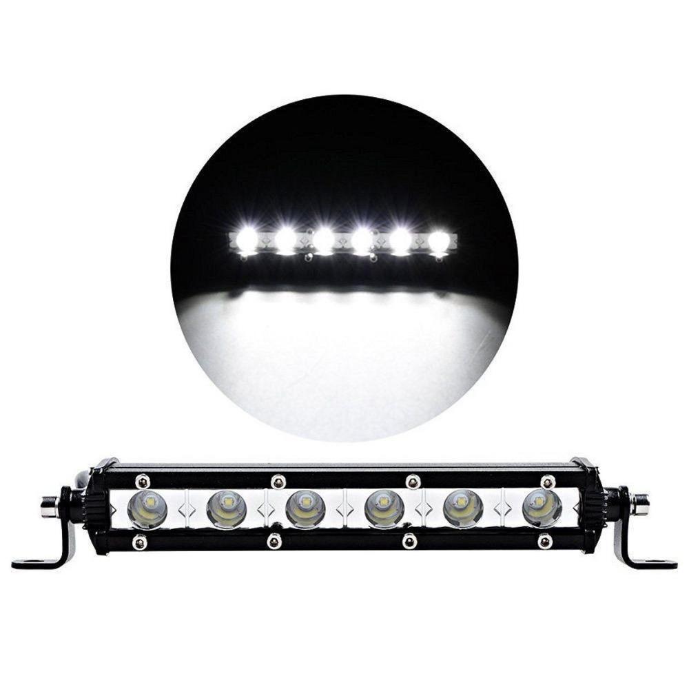 Compact 6 24W LED Offroad Light Bar for Cars - Yeezlab
