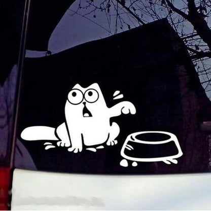 Fun Cat Bowl Car Fuel Tank Cap Cover