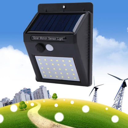Outdoor Motion Activated LED Wall Lamp