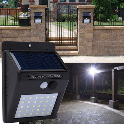 Outdoor Motion Activated LED Wall Lamp