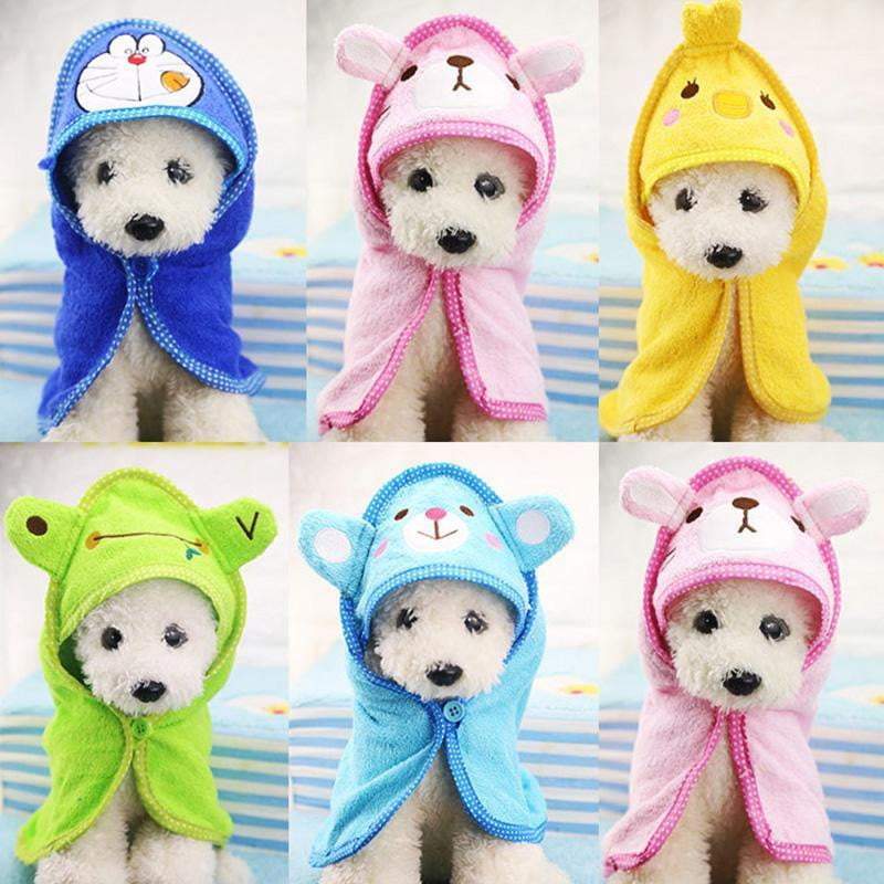 Adorable Pet Dog Bath Towel - Yeezlab