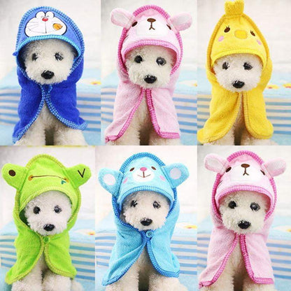 Adorable Pet Dog Bath Towel - Yeezlab