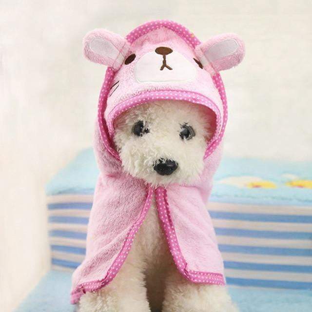 Adorable Pet Dog Bath Towel