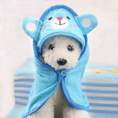 Adorable Pet Dog Bath Towel