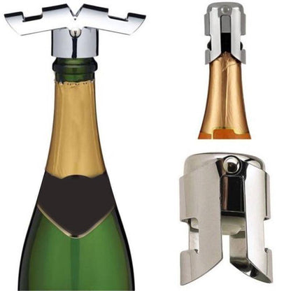 Luxury Metal Wine Bottle Sealer - Yeezlab