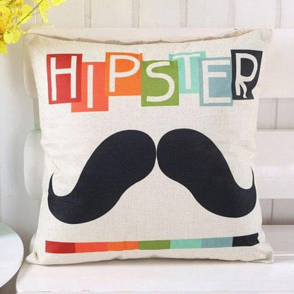 Trendy Map Printed Pillow Covers - Yeezlab