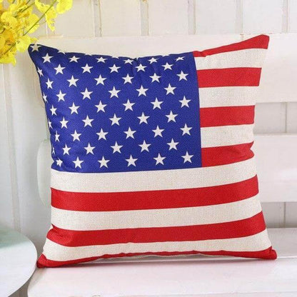 Trendy Map Printed Pillow Covers