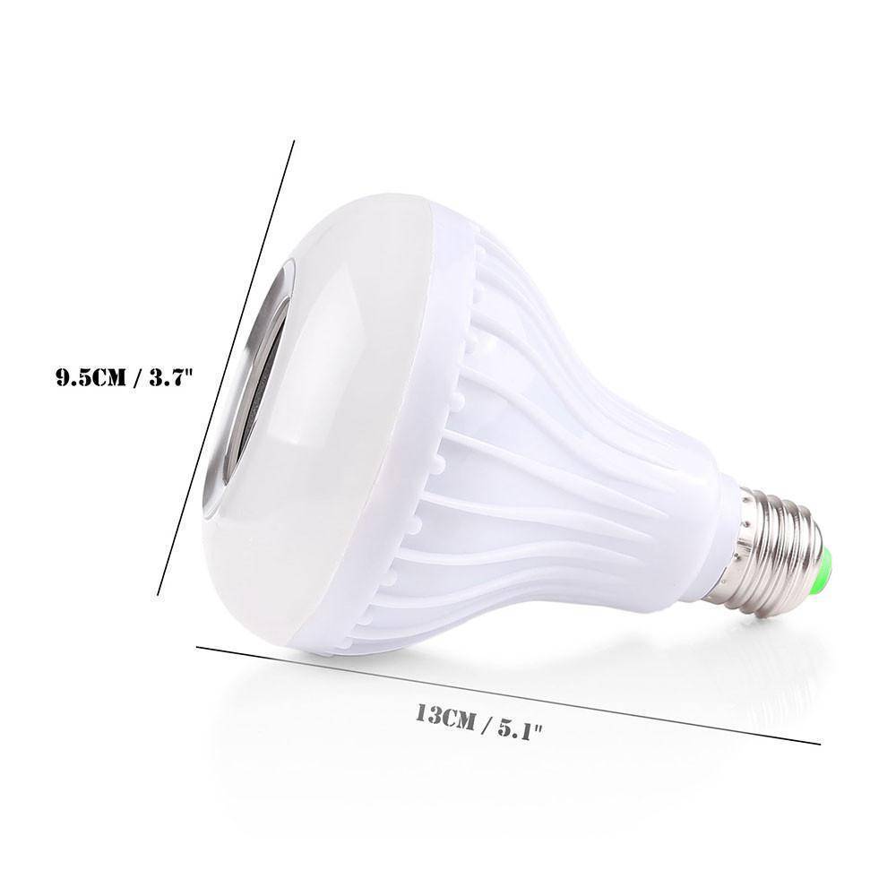 Wireless LED Bluetooth Speaker Light Bulb - Color Changing