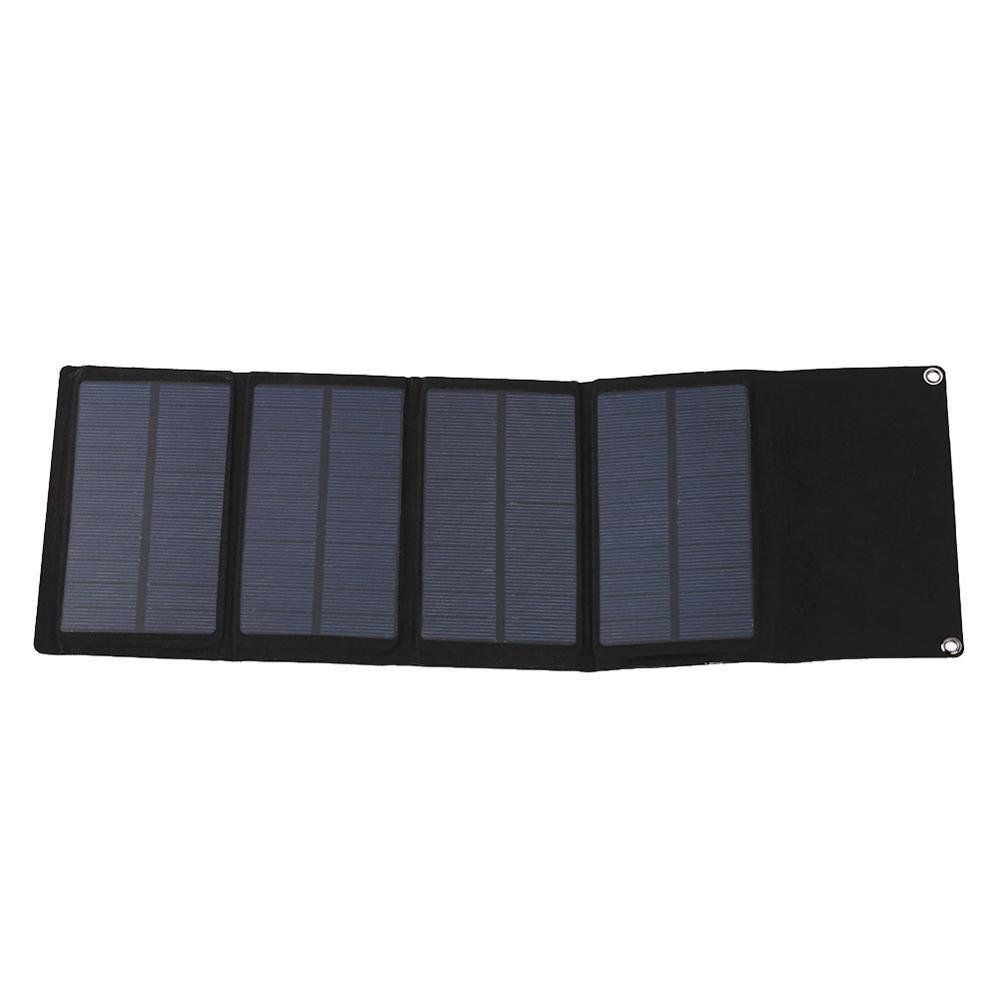 Compact Foldable Solar Power Bank Phone Charger 7W